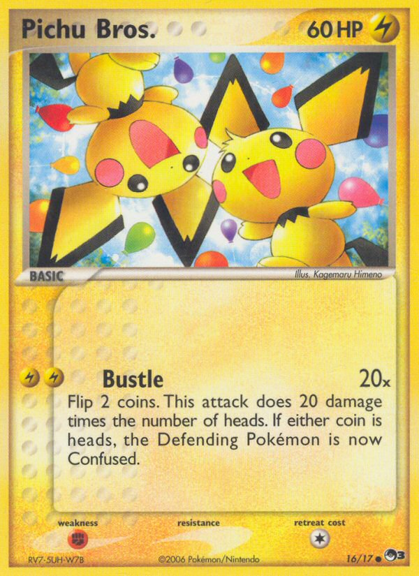 Pichu Bros. (16/17) [POP Series 3] | Black Swamp Games