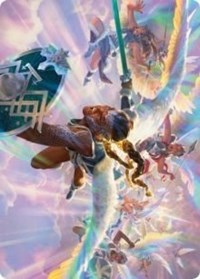 Starnheim Unleashed Art Card [Kaldheim Art Series] | Black Swamp Games