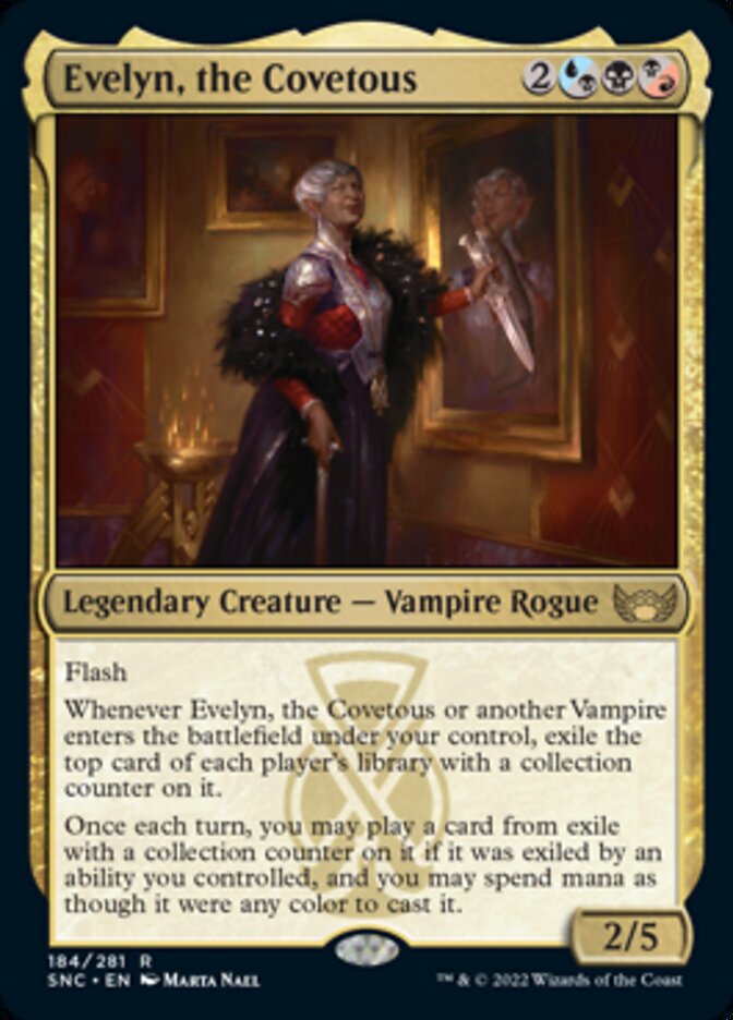 Evelyn, the Covetous [Streets of New Capenna] | Black Swamp Games