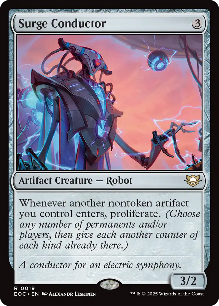 Surge Conductor [Edge of Eternities Commander] | Black Swamp Games