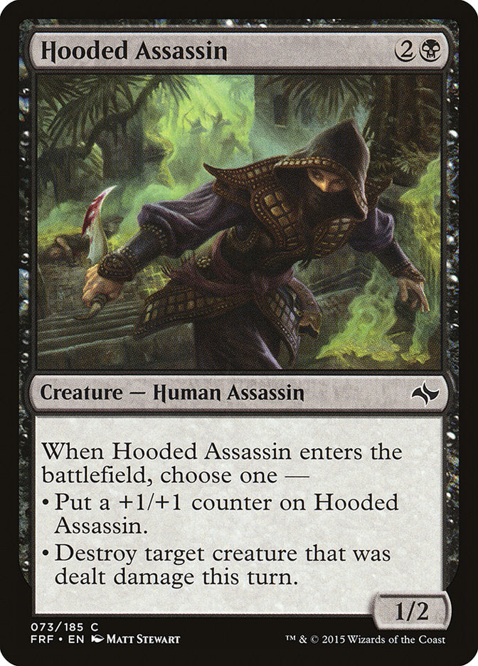 Hooded Assassin [Fate Reforged] | Black Swamp Games