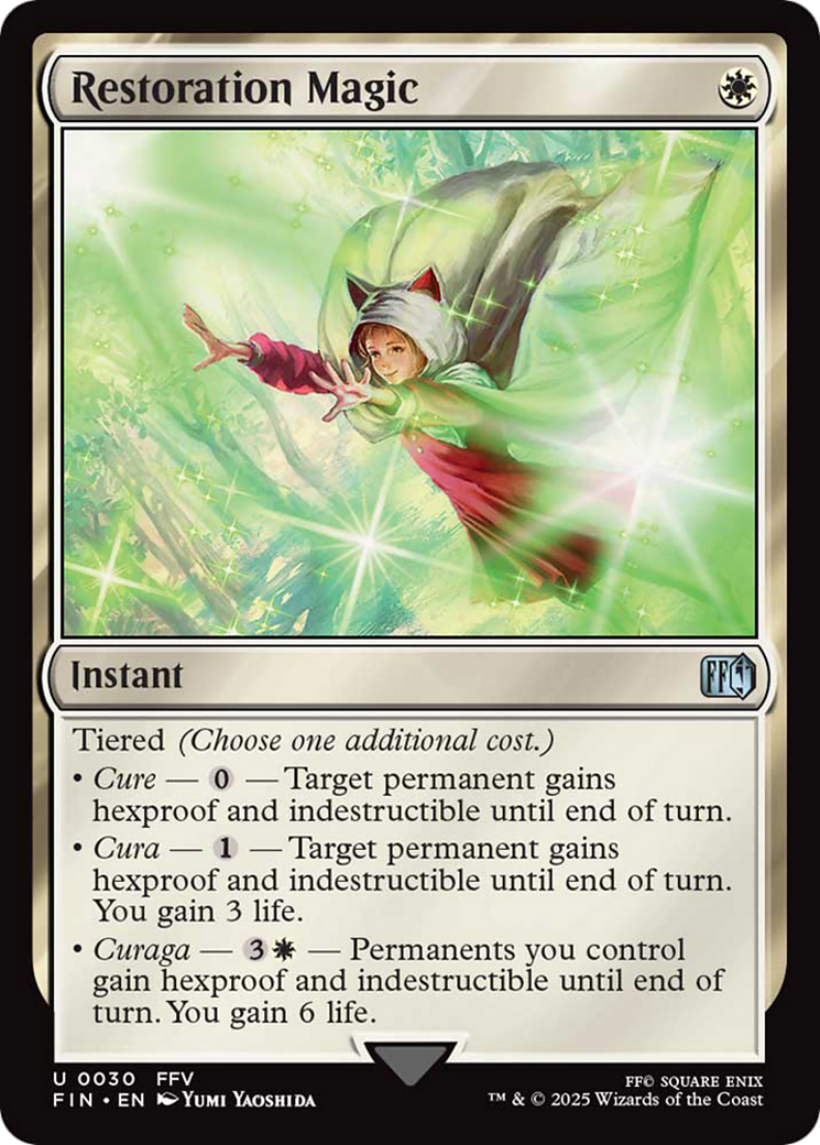 Restoration Magic [FINAL FANTASY] | Black Swamp Games