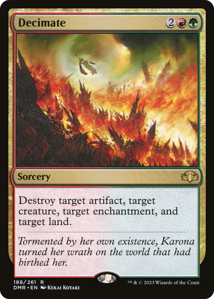 Decimate [Dominaria Remastered] | Black Swamp Games