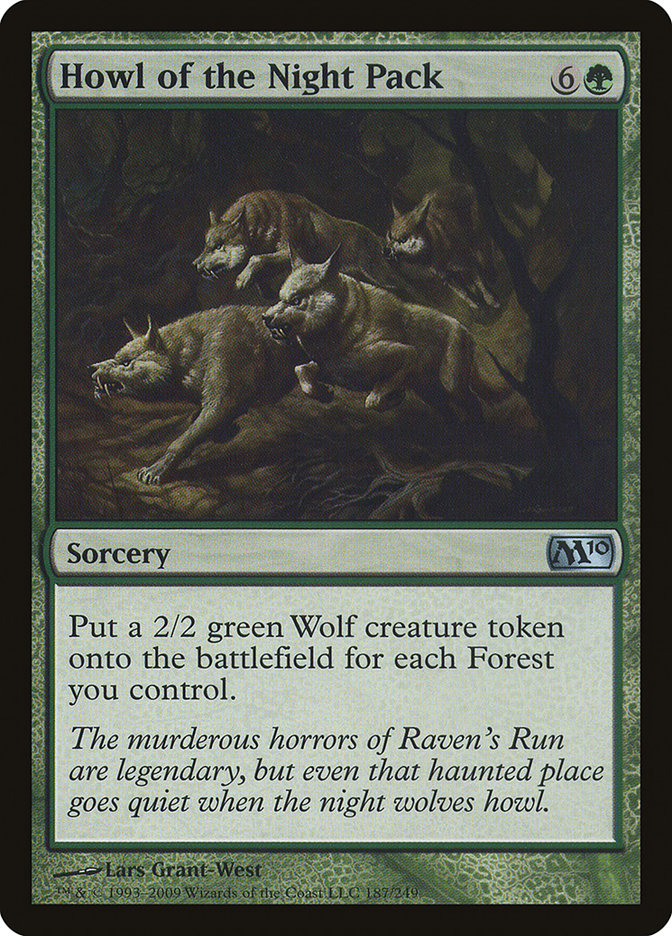 Howl of the Night Pack [Magic 2010] | Black Swamp Games