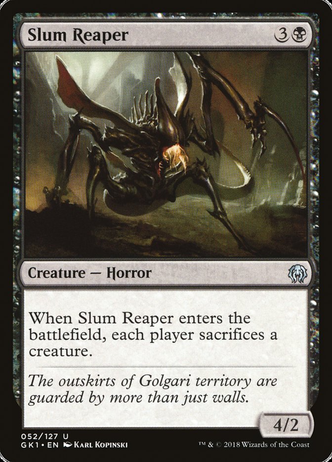 Slum Reaper [Guilds of Ravnica Guild Kit] | Black Swamp Games