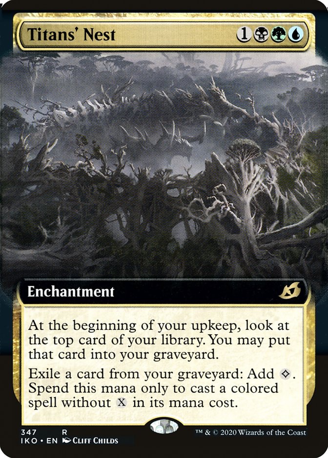 Titans' Nest (Extended Art) [Ikoria: Lair of Behemoths] | Black Swamp Games