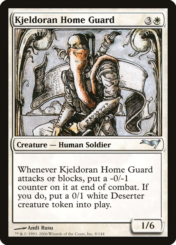 Kjeldoran Home Guard [Coldsnap Theme Decks] | Black Swamp Games