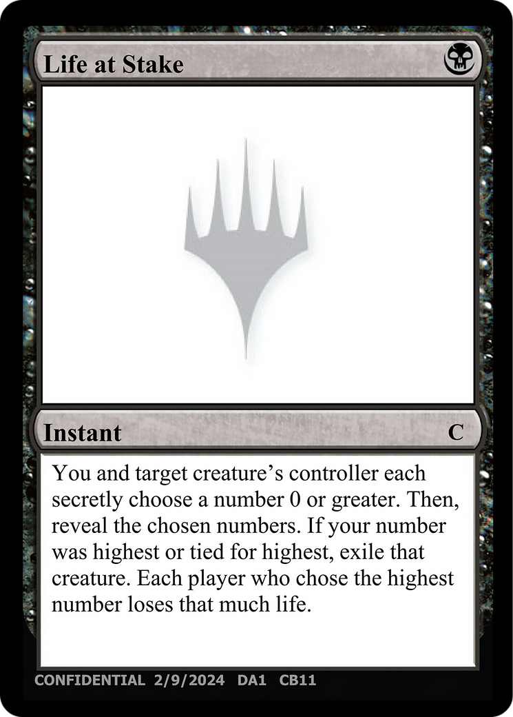 Life at Stake [Unknown Event] | Black Swamp Games