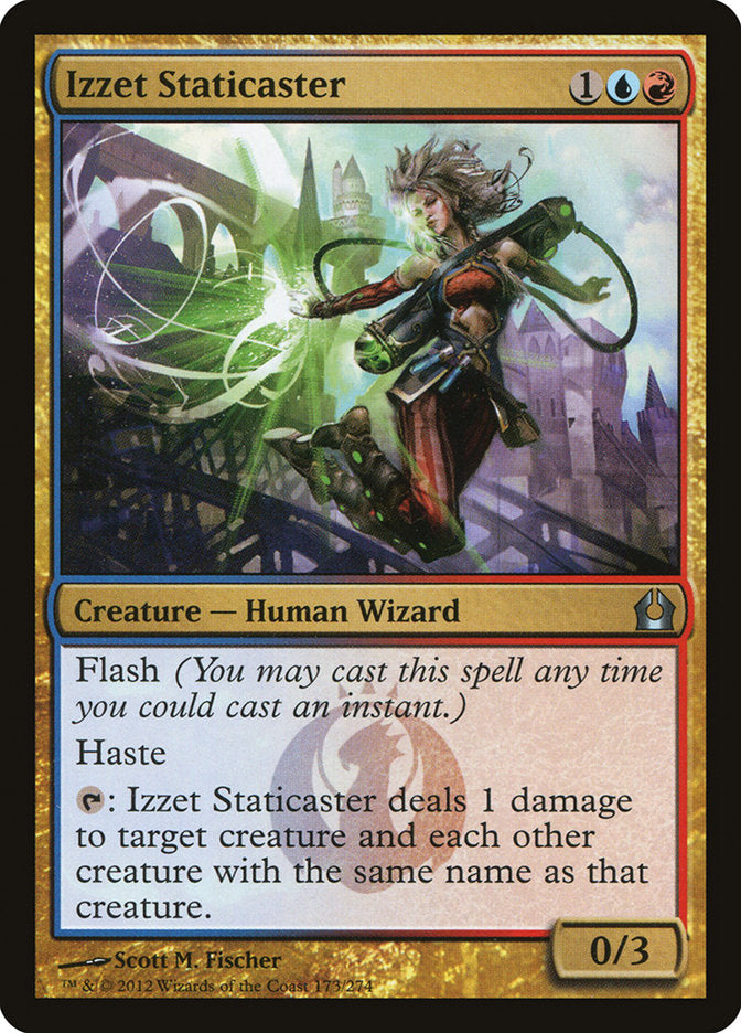 Izzet Staticaster [Return to Ravnica] | Black Swamp Games