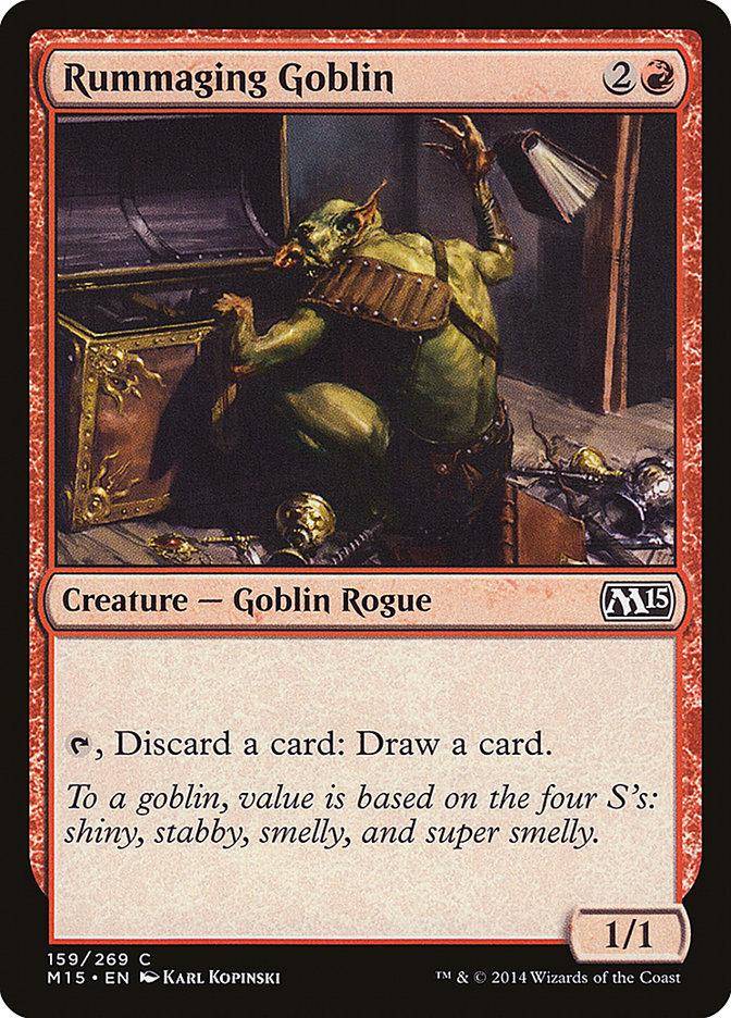 Rummaging Goblin [Magic 2015] | Black Swamp Games