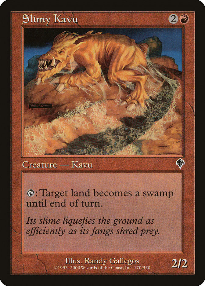 Slimy Kavu [Invasion] | Black Swamp Games