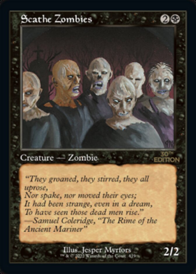 Scathe Zombies (Retro) [30th Anniversary Edition] | Black Swamp Games