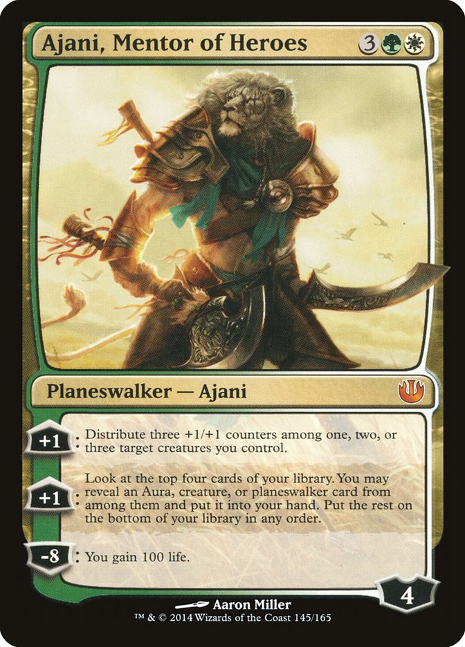 Ajani, Mentor of Heroes [Journey into Nyx] | Black Swamp Games