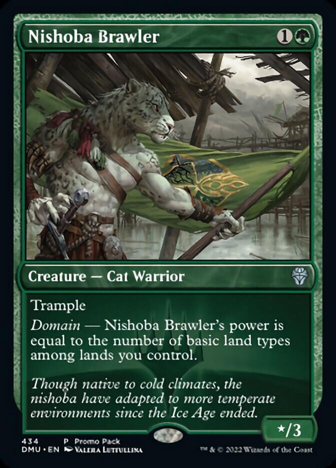 Nishoba Brawler (Promo Pack) [Dominaria United Promos] | Black Swamp Games