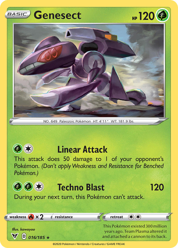 Genesect (016/185) [Sword & Shield: Vivid Voltage] | Black Swamp Games