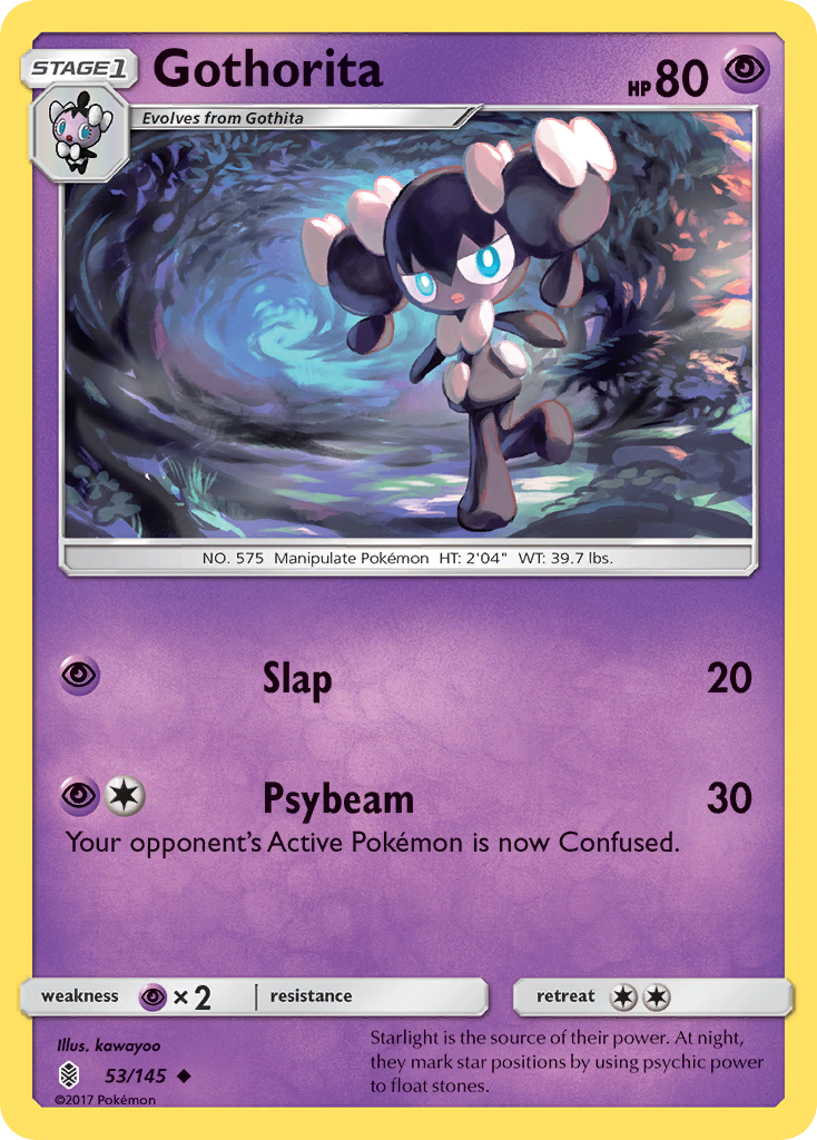 Gothorita (53/145) [Sun & Moon: Guardians Rising] | Black Swamp Games