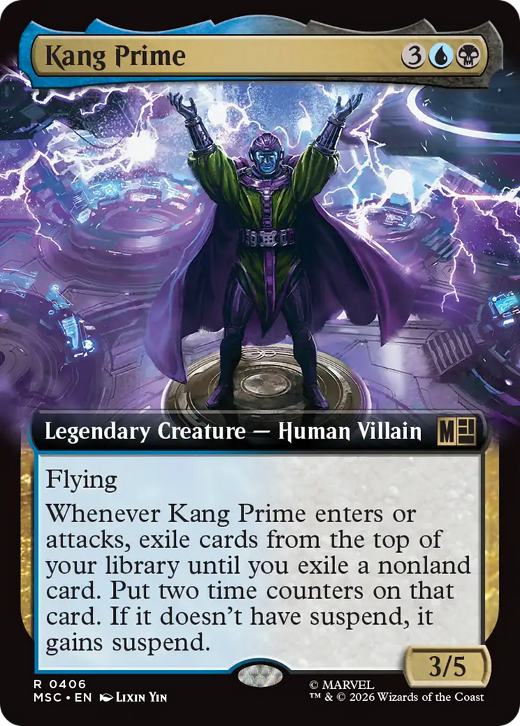 Kang Prime (Extended Art) [Marvel Super Heroes Commander] | Black Swamp Games