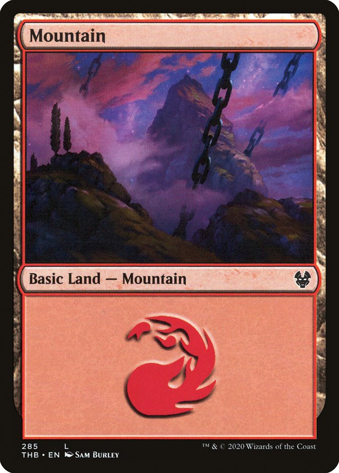 Mountain (285) [Theros Beyond Death] | Black Swamp Games