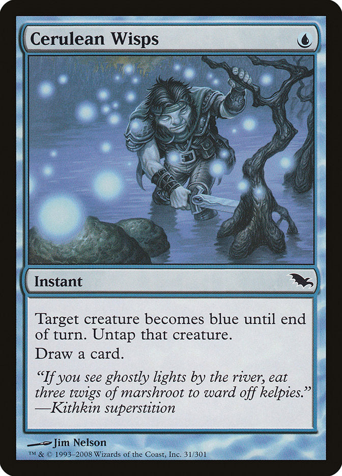Cerulean Wisps [Shadowmoor] | Black Swamp Games