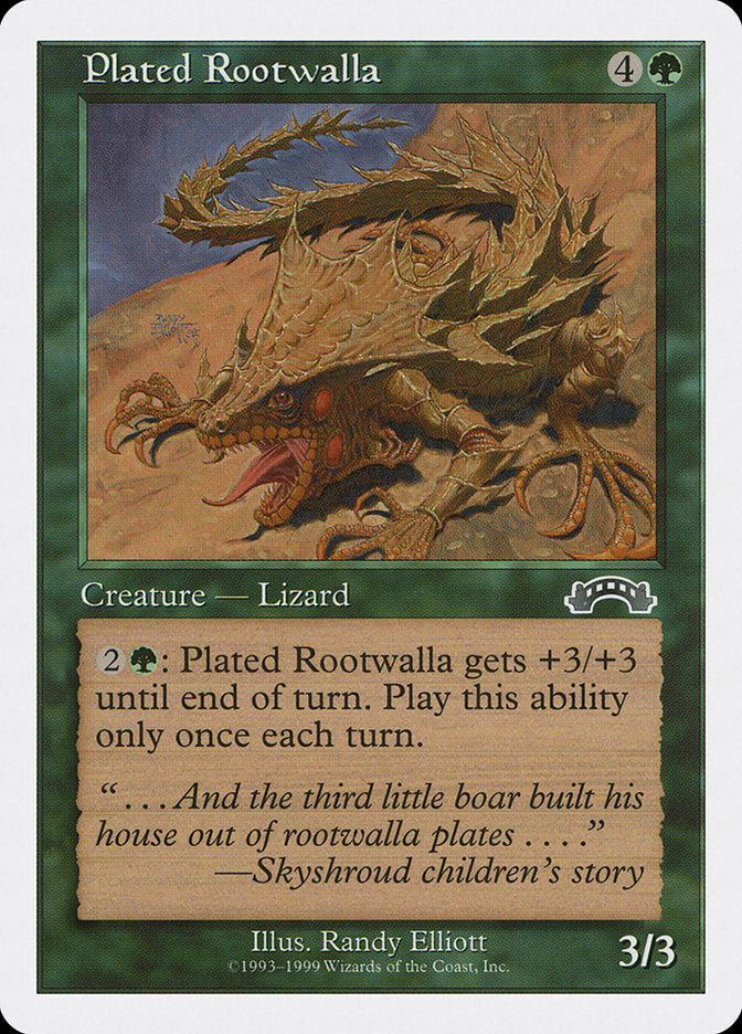 Plated Rootwalla [Battle Royale] | Black Swamp Games