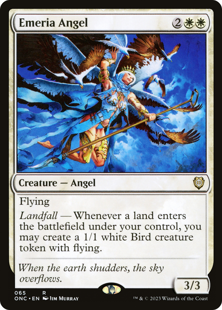 Emeria Angel [Phyrexia: All Will Be One Commander] | Black Swamp Games