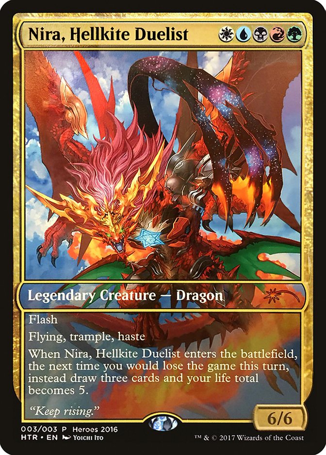 Nira, Hellkite Duelist [Heroes of the Realm] | Black Swamp Games