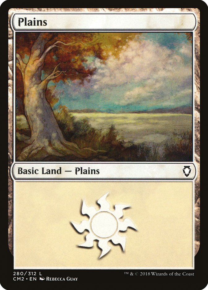 Plains (280) [Commander Anthology Volume II] | Black Swamp Games