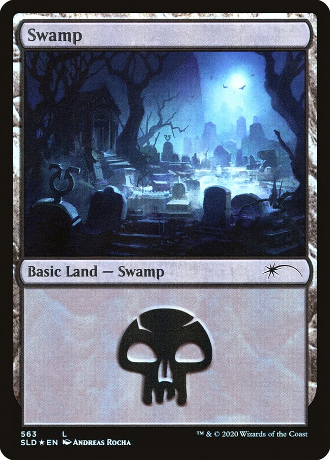 Swamp (Spooky) (563) [Secret Lair Drop Promos] | Black Swamp Games