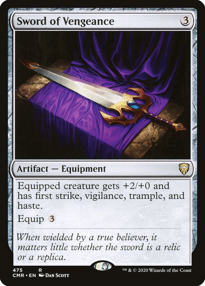 Sword of Vengeance [Commander Legends] | Black Swamp Games