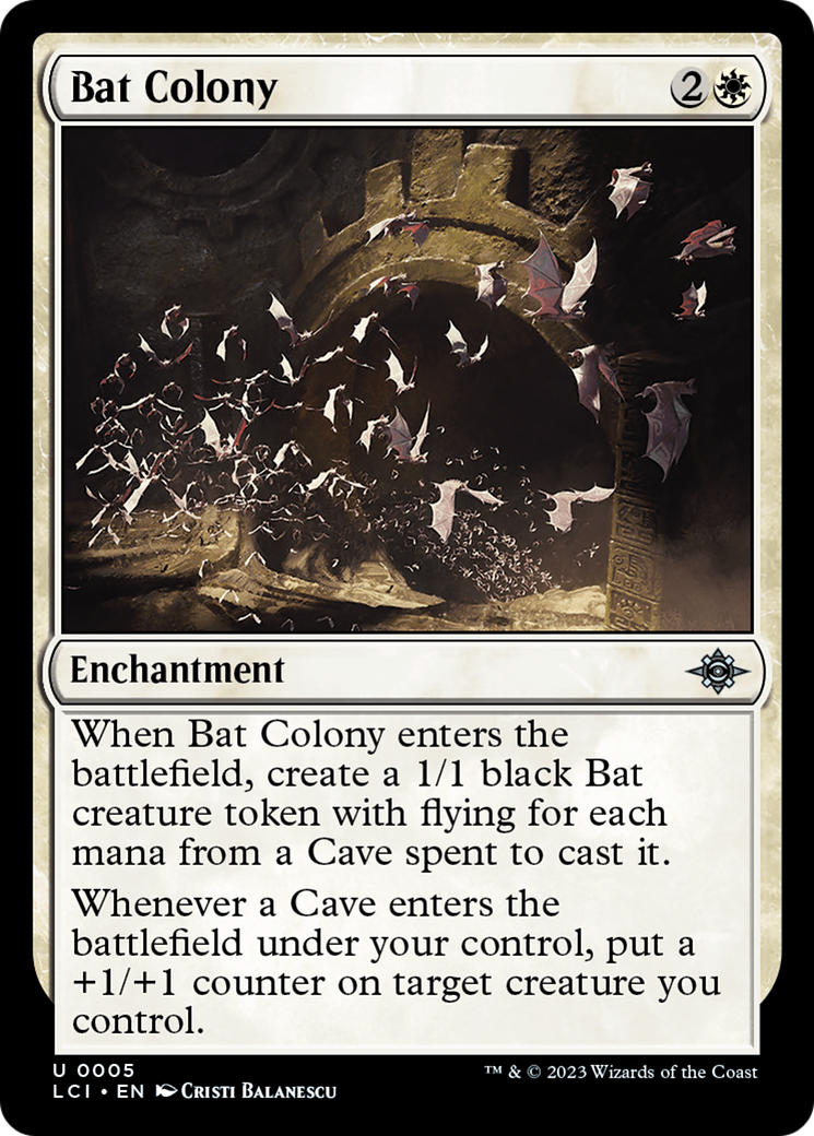 Bat Colony [The Lost Caverns of Ixalan] | Black Swamp Games