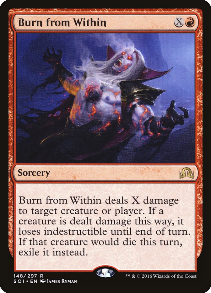 Burn from Within [Shadows over Innistrad] | Black Swamp Games
