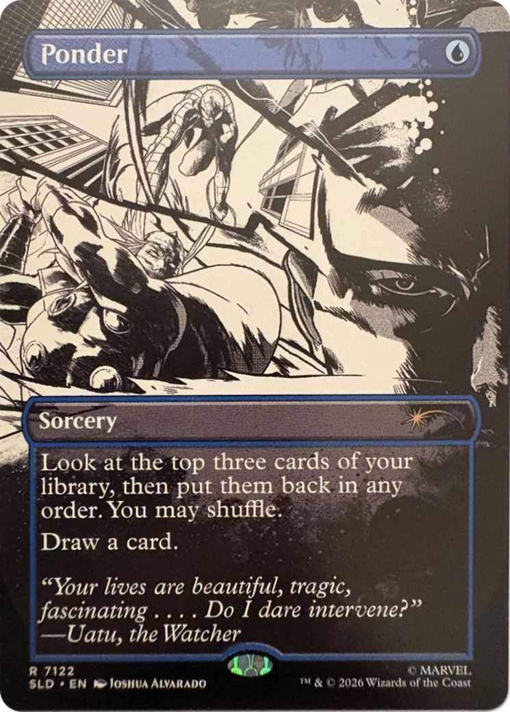 Ponder (7122) [Secret Lair Drop Series] | Black Swamp Games