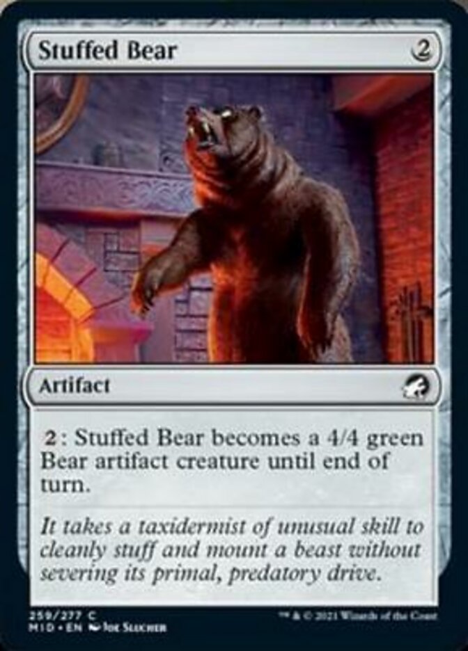 Stuffed Bear [Innistrad: Midnight Hunt] | Black Swamp Games