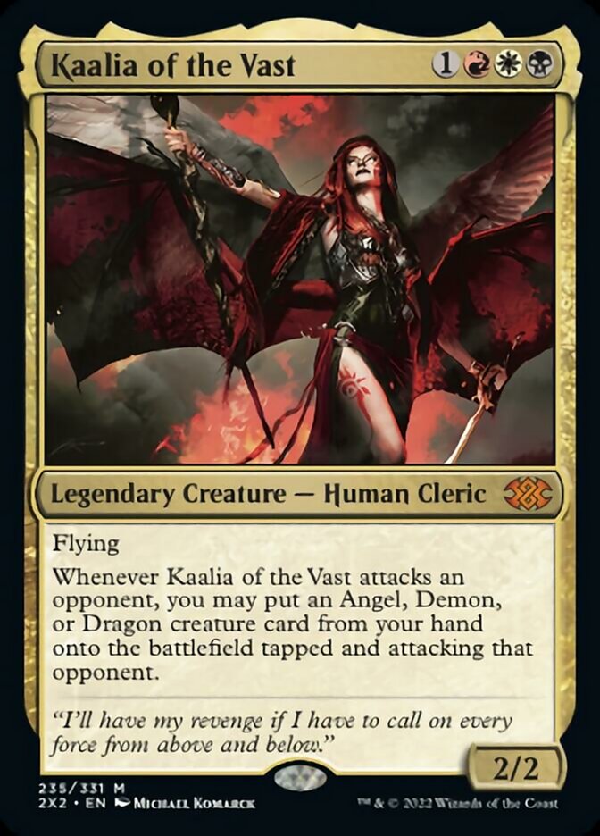 Kaalia of the Vast [Double Masters 2022] | Black Swamp Games