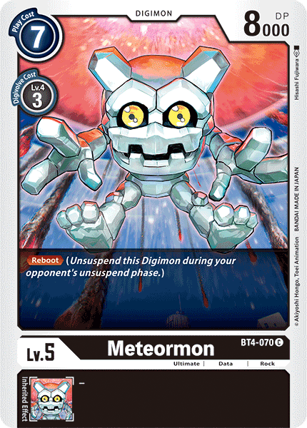 Meteormon [BT4-070] [Great Legend] | Black Swamp Games