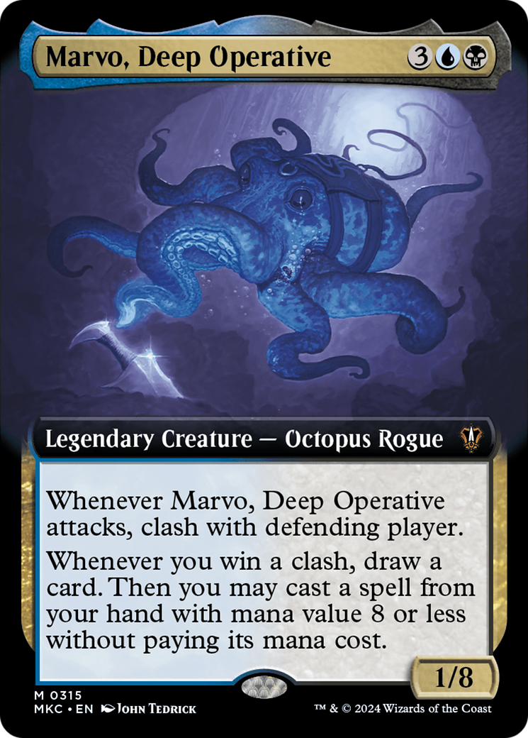 Marvo, Deep Operative (Extended Art) [Murders at Karlov Manor Commander] | Black Swamp Games