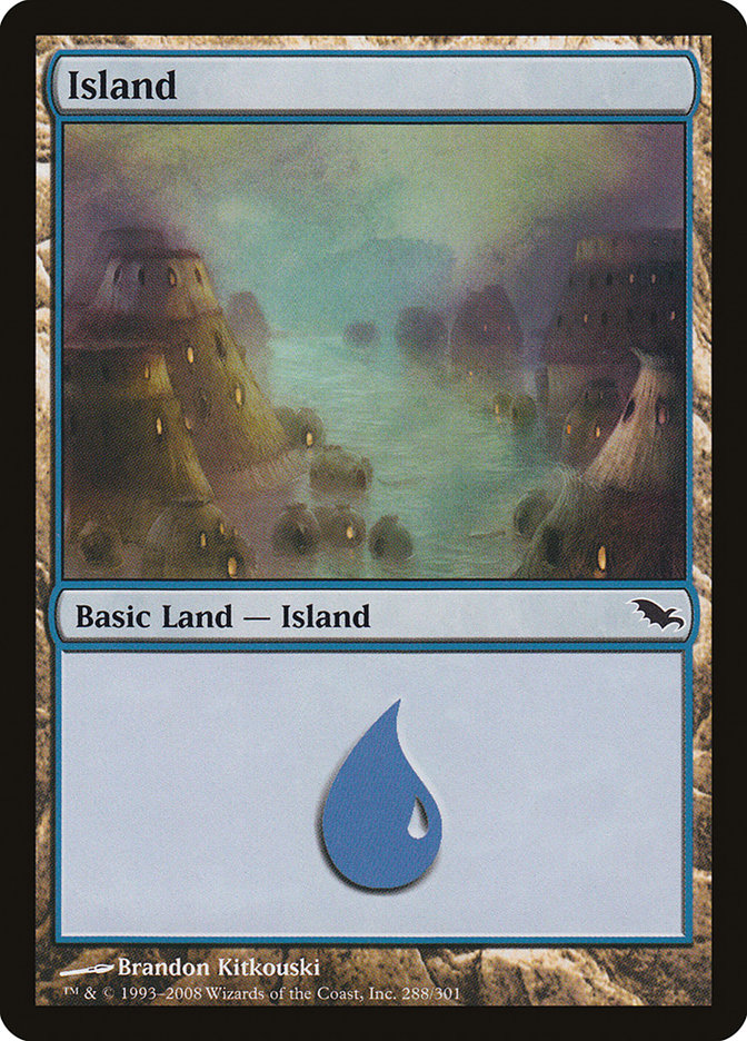 Island (288) [Shadowmoor] | Black Swamp Games