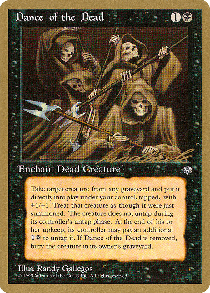 Dance of the Dead (Leon Lindback) [Pro Tour Collector Set] | Black Swamp Games