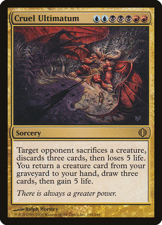 Cruel Ultimatum [Shards of Alara] | Black Swamp Games