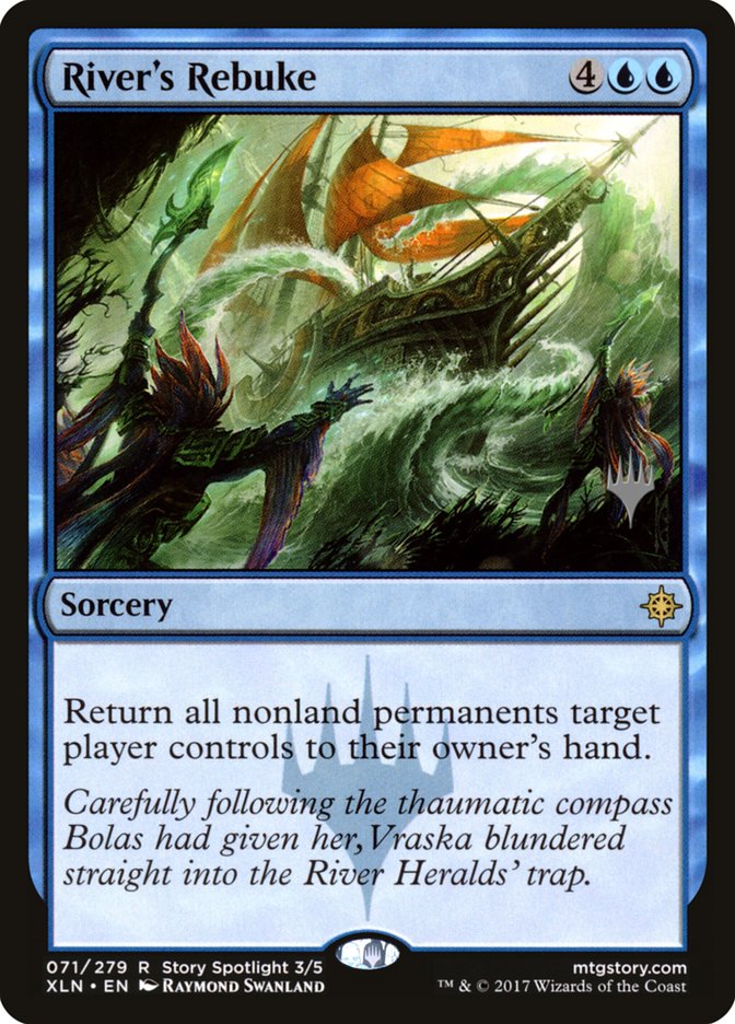 River's Rebuke (Promo Pack) [Ixalan Promos] | Black Swamp Games