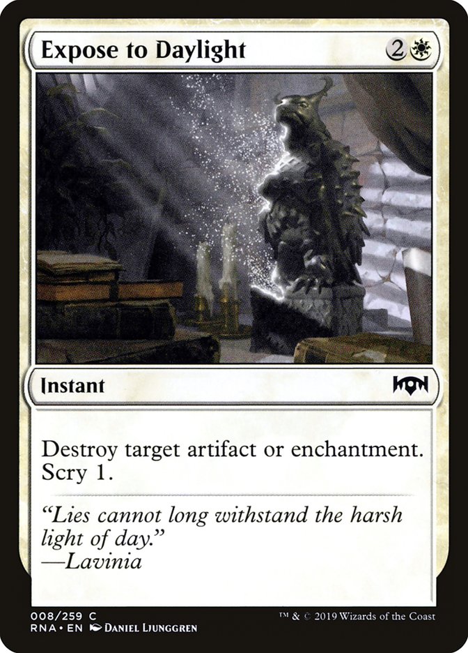 Expose to Daylight [Ravnica Allegiance] | Black Swamp Games