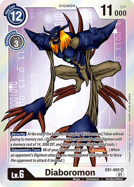 Diaboromon [EX1-065] [Classic Collection] | Black Swamp Games