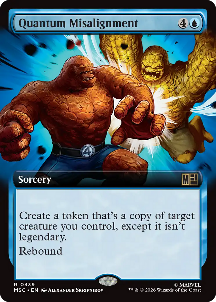 Quantum Misalignment (Extended Art) [Marvel Super Heroes Commander] | Black Swamp Games