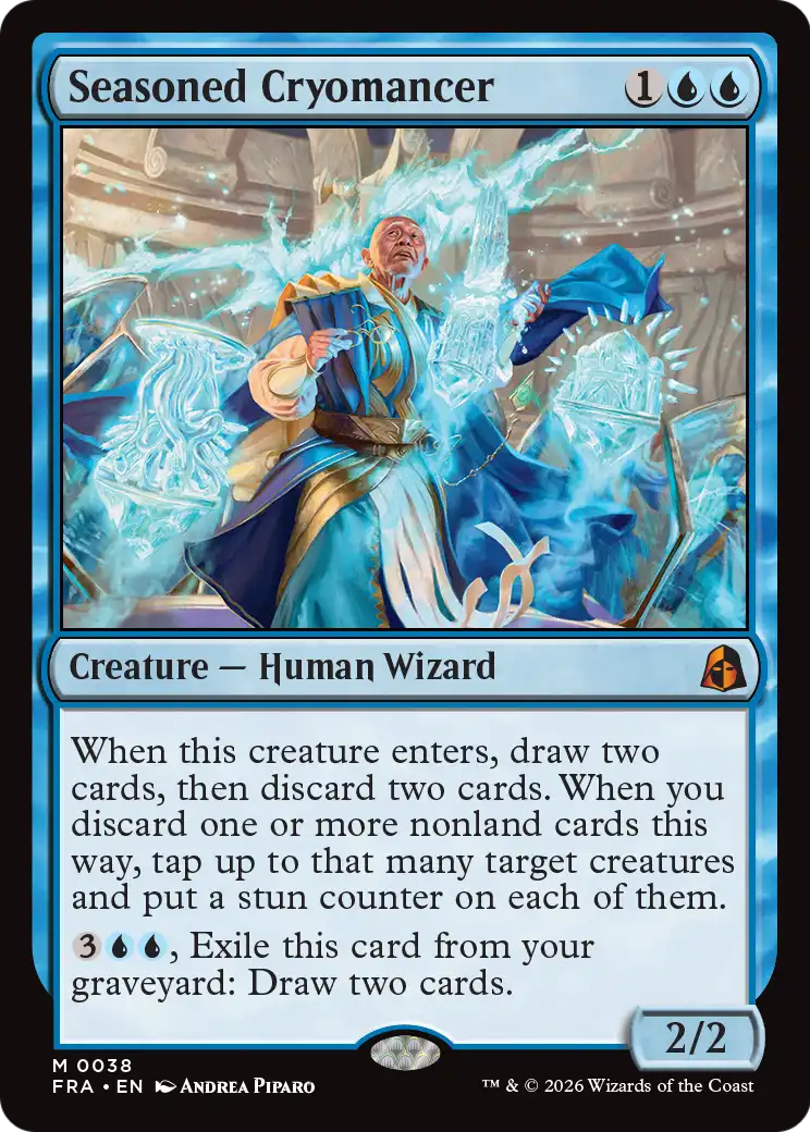 Seasoned Cryomancer [Reality Fracture] | Black Swamp Games