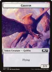 Beast // Griffin Double-Sided Token [Core Set 2021 Tokens] | Black Swamp Games