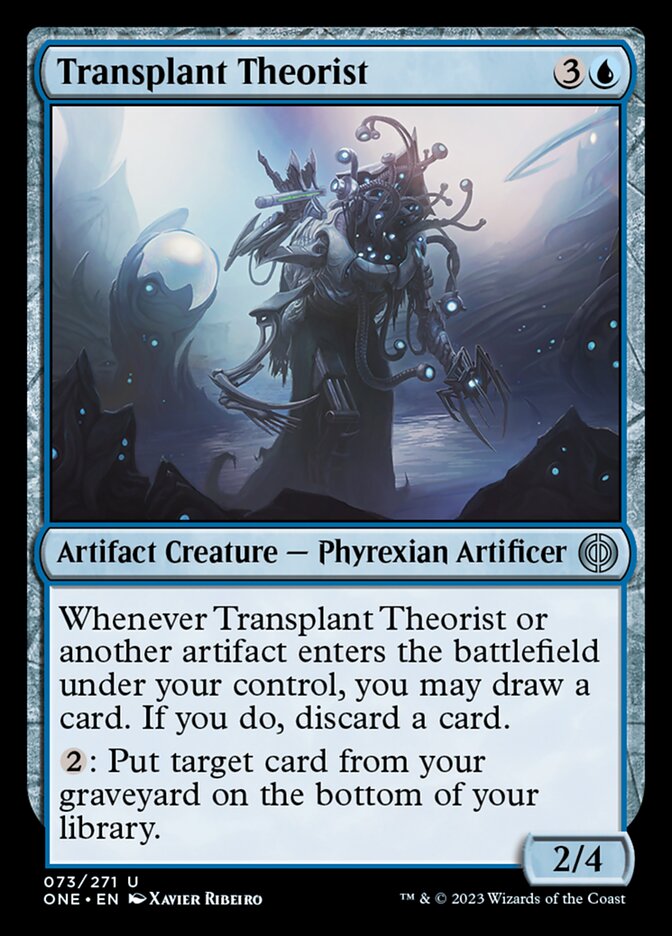 Transplant Theorist [Phyrexia: All Will Be One] | Black Swamp Games