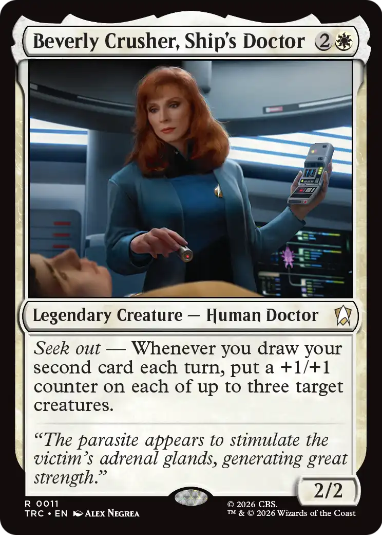Beverly Crusher, Ship's Doctor [Star Trek Commander] | Black Swamp Games