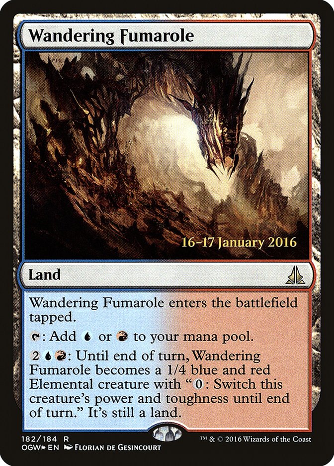 Wandering Fumarole [Oath of the Gatewatch Prerelease Promos] | Black Swamp Games