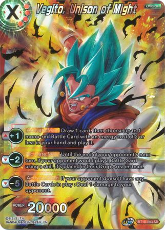 Vegito, Unison of Might (BT10-003) [Rise of the Unison Warrior 2nd Edition] | Black Swamp Games