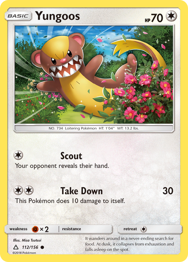 Yungoos (112/156) [Sun & Moon: Ultra Prism] | Black Swamp Games